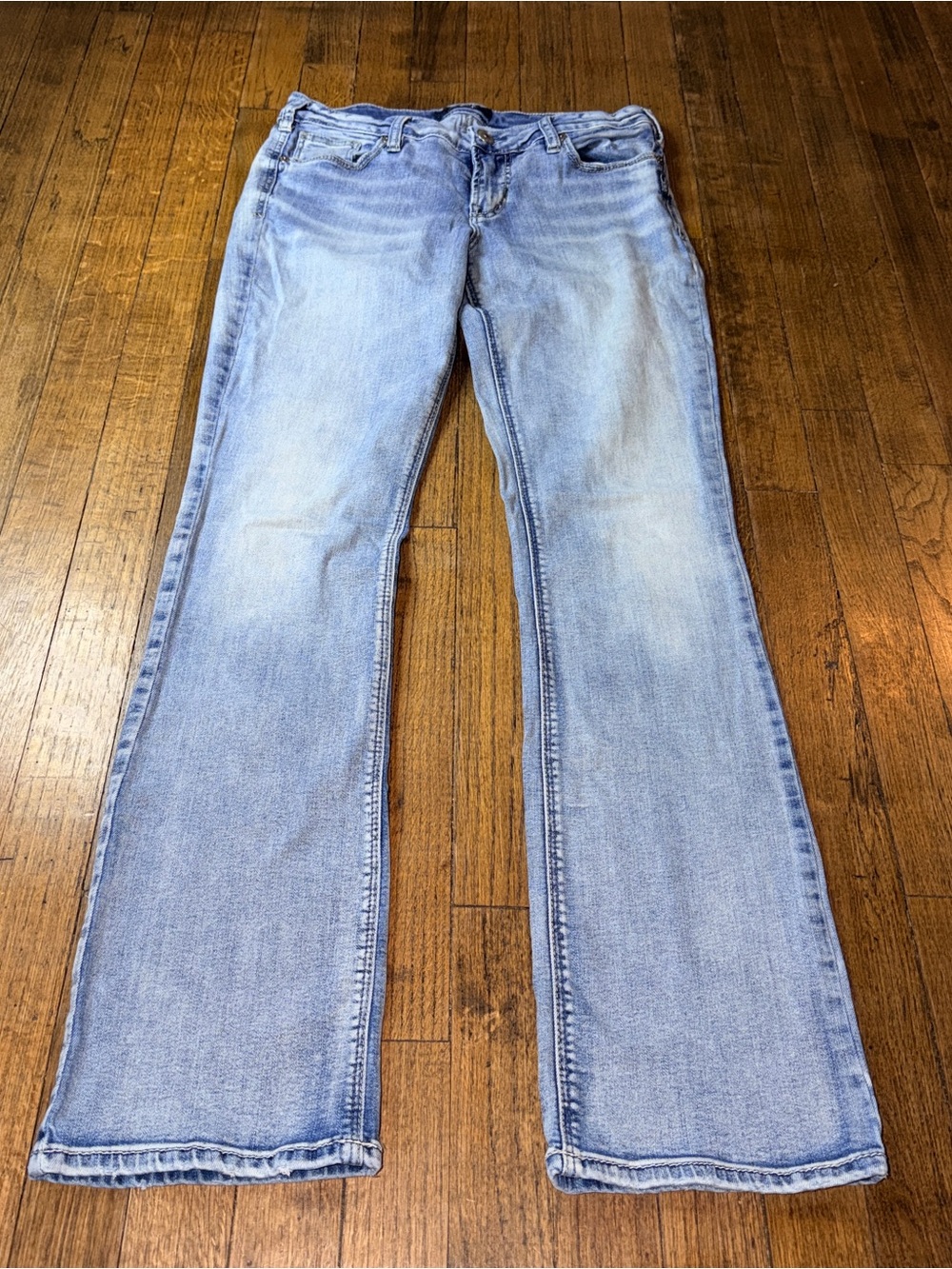 Silver Jeans Light Blue Flare Leg Denim
